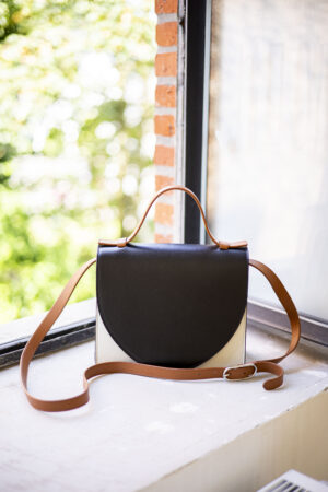 Alternative view of Mini Briefcase | Handtas | Driekleur - Mieke Dierckx