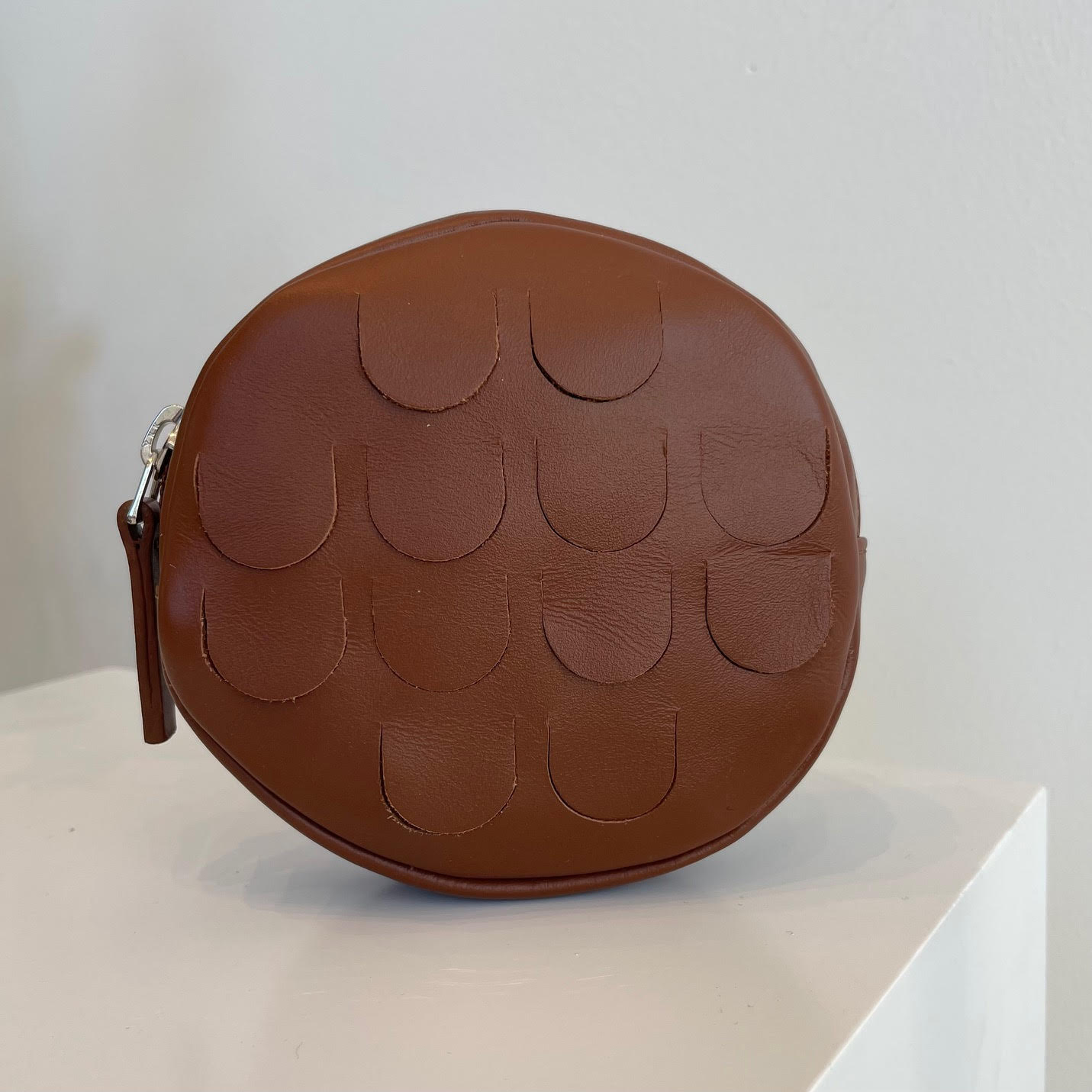 Pastille Portemonnee | Cognac - Mieke Dierckx