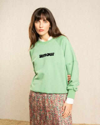 ilse-sweatshirt-graceandmila-groen