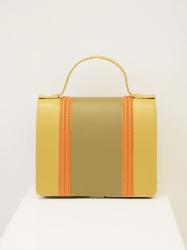 doublé-khaki-olive-naranja-mini-briefcase-mieke-dierckx