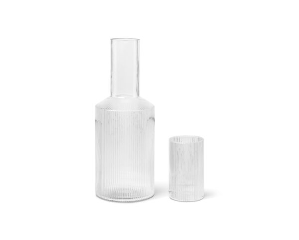 ripple-carafe-set-ferm-living-ripple-glass-collection