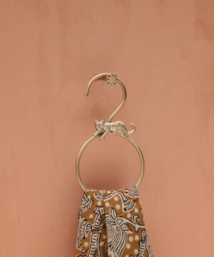 Alternative view of Jenna Leopard ronde hanger - Doing Goods