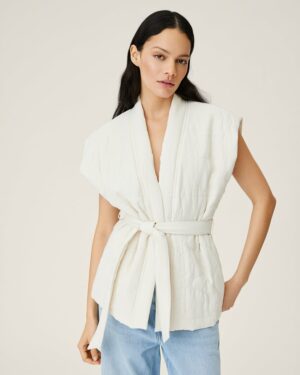 Edelmira Vest, birch | Maat XS - MSCH Copenhagen