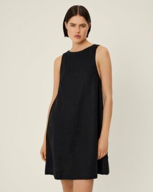 Claritta Dress, black - MSCH Copenhagen