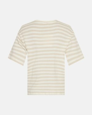 Alternative view of Bahara Pullover | T-Shirt | Wit/Beige - MSCH Copenhagen