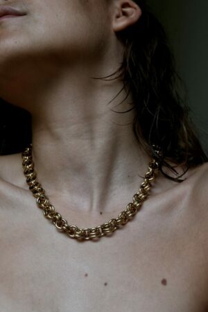 Alternative view of Maliën Necklace | Gold plated, goud - Bandhu