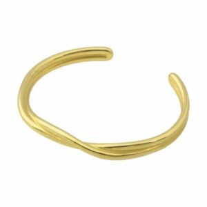 Alternative view of Twine Bracelet | Gold plated, goud - Bandhu