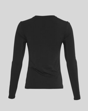 Alternative view of Betrina O Top | Black, zwart - MSCH Copenhagen