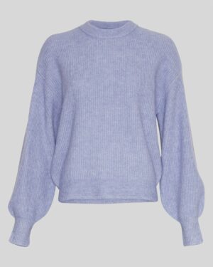 Alternative view of Gustel Hope Pullover |  Lavender v mel, lichtpaars - MSCH Copenhagen