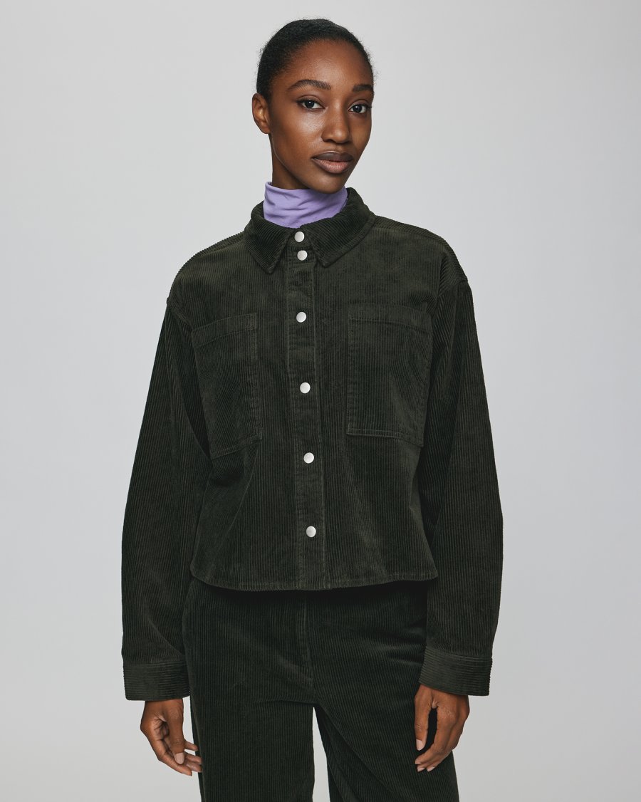 MSCHArcelle Geggo Shirt | Forest night, donkergroen - MSCH Copenhagen