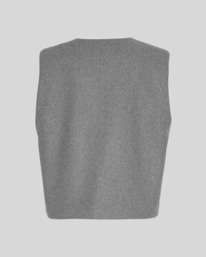 Alternative view of Rikkelisa Vest | MGM, grijs - MSCH Copenhagen