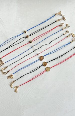 Alternative view of Lucky Blue Bracelet - Bobby Rose Jewelry