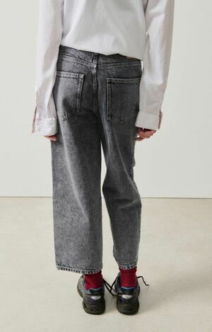Alternative view of YOP11I Jeans Boyfriend | Grey - American Vintage