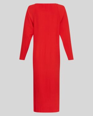 Alternative view of MSCHVilla Dress | Flame Scarlet - MSCH Copenhagen