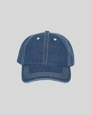 Alternative view of MSCHBobbie Cap | Mid blue wash - MSCH Copenhagen