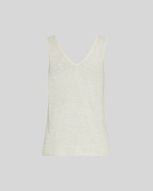 Alternative view of MSCHRini Kobra Top | Sand Melange - MSCH Copenhagen