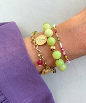 Alternative view of Coin Harmony Bracelet - Le Veer Jewelry