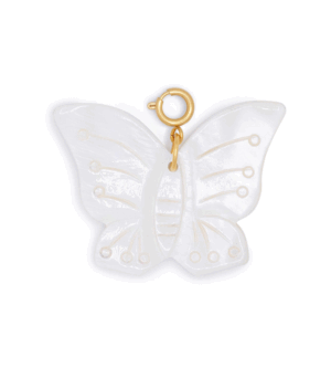 Shell Butterfly Charm - Le Veer Jewelry
