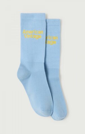 CLY00BE Sokken | Blauw - American Vintage
