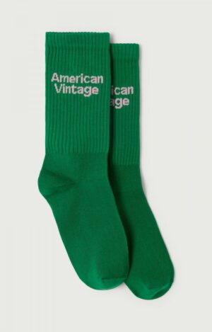 CLY00BE Sokken | Groen - American Vintage