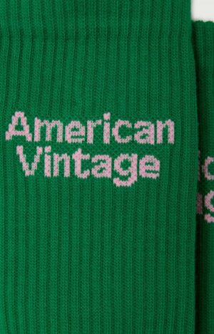 Alternative view of CLY00BE Sokken | Groen - American Vintage