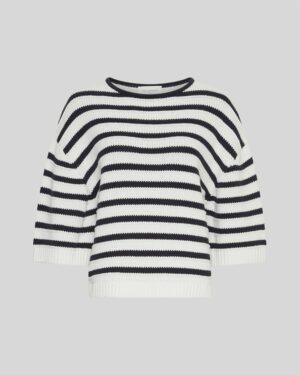 MSCHLeika Jillena 3/4 Pullover | Stripe - MSCH Copenhagen