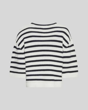 Alternative view of MSCHLeika Jillena 3/4 Pullover | Stripe - MSCH Copenhagen