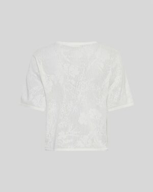 Alternative view of MSCHLuri 2/4 Pullover | Egret - MSCH Copenhagen