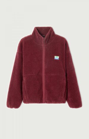 HOK16CH Vest HokTown | Bordeaux Chine - American Vintage