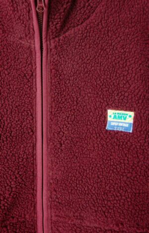 Alternative view of HOK16CH Vest HokTown | Bordeaux Chine - American Vintage