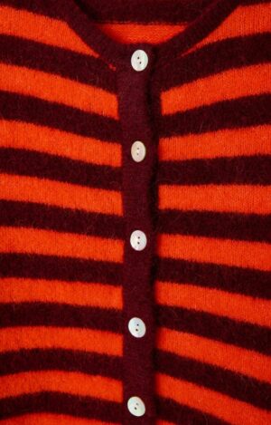 Alternative view of VITO19EH Vitow Cardigan | Stripe - American Vintage