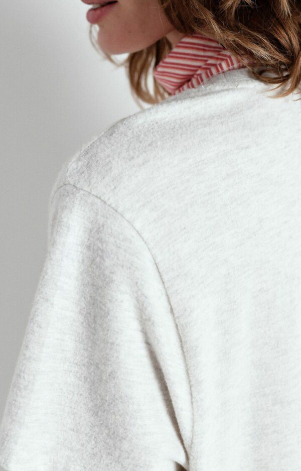 YPA02GH25 T-Shirt Ypawood | Gris Chine - American Vintage - Afbeelding 5