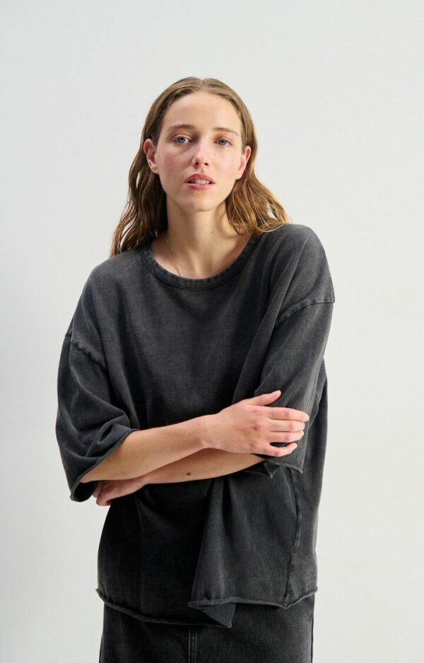 AFO02DH T-Shirt Afoma | Vintage Black - American Vintage - Afbeelding 3