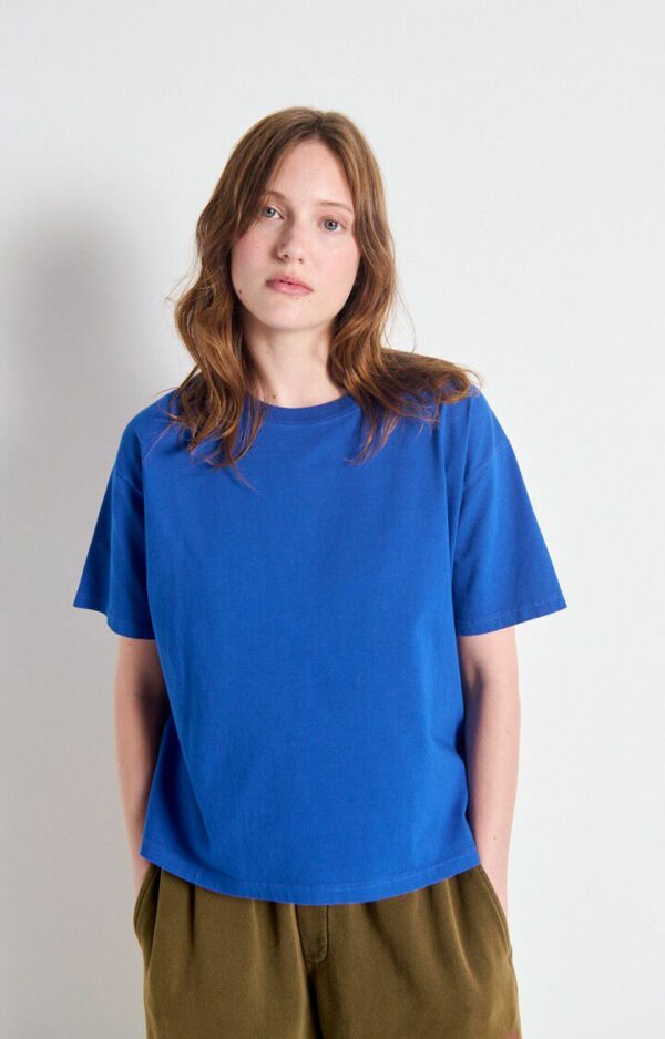 FIZ02AE T-Shirt | Blue Royal - American Vintage - Afbeelding 3