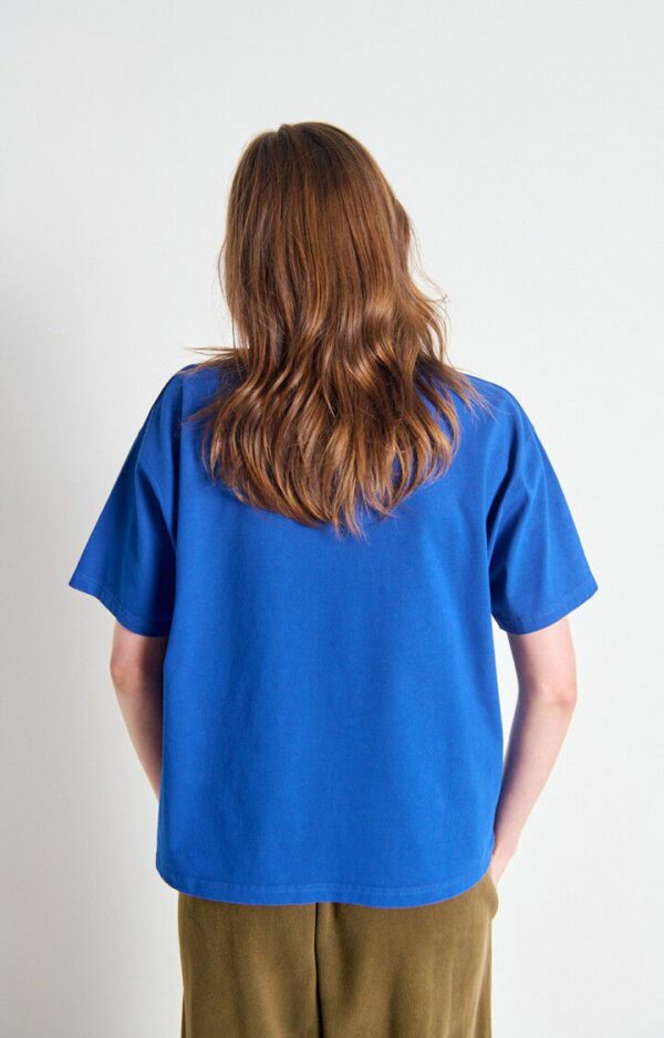 FIZ02AE T-Shirt | Blue Royal - American Vintage - Afbeelding 4