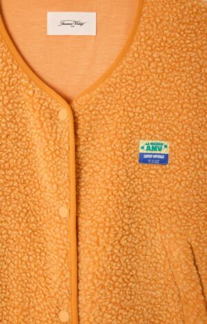 Alternative view of HOK16BH Gilet HokTown | Nectarine - American Vintage