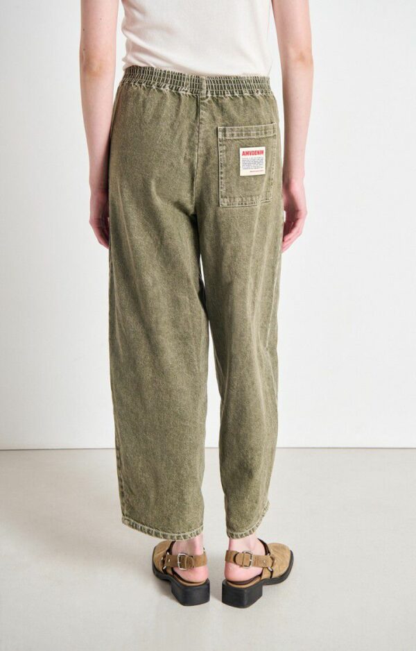 UZA10AH Broek Uzatown | Olive - American Vintage - Afbeelding 4