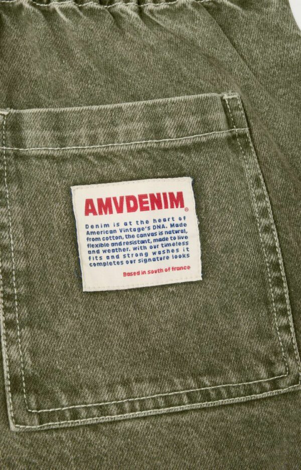 UZA10AH Broek Uzatown | Olive - American Vintage - Afbeelding 6