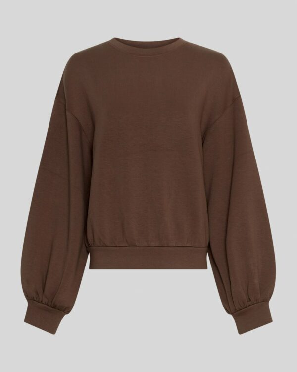 MSCHBrionna Ima Sweatshirt | Slate Black - MSCH Copenhagen