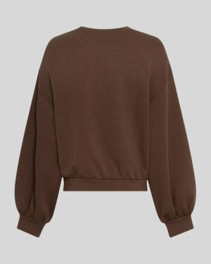 Alternative view of MSCHBrionna Ima Sweatshirt | Slate Black - MSCH Copenhagen