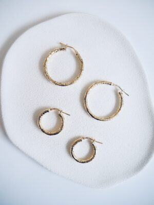 Glow S Earring | Gold - Bobby Rose Jewelry