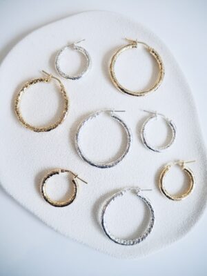 Alternative view of Glow S Earring | Gold - Bobby Rose Jewelry