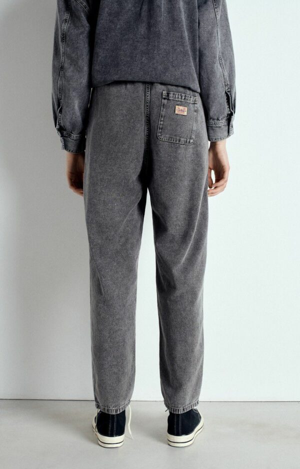 JAZ11AH Joggers Jazy | Donkergrijs - American Vintage - Afbeelding 4