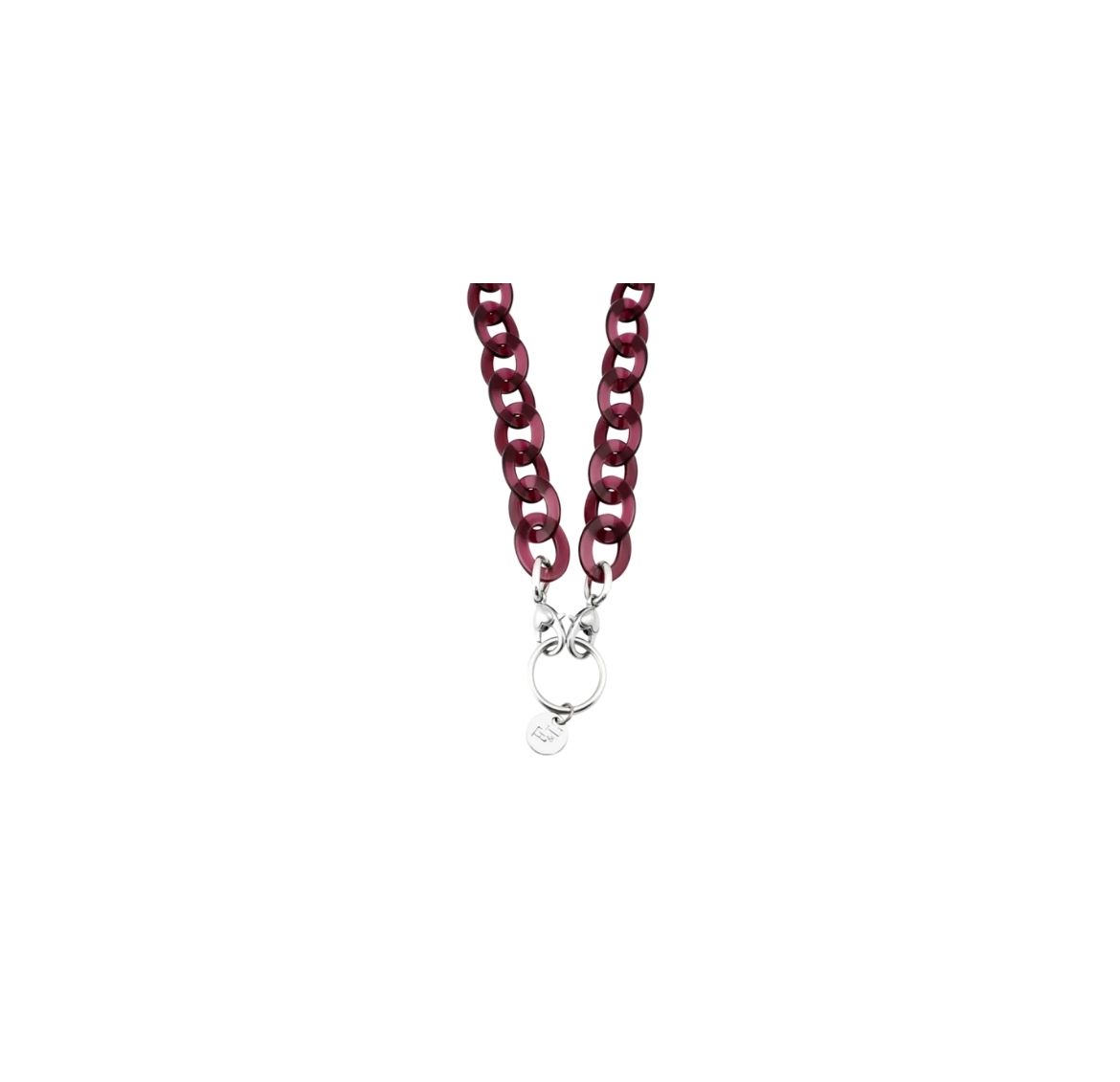 Acetate Chain | Raspberry Baret - Frank and Lucie - Afbeelding 2