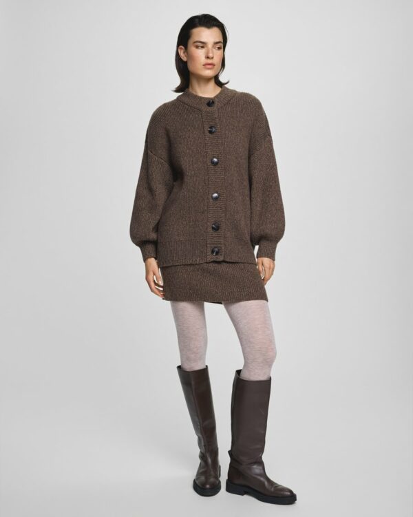 MSCHLissi Skirt | Slate Black - MSCH Copenhagen - Afbeelding 4