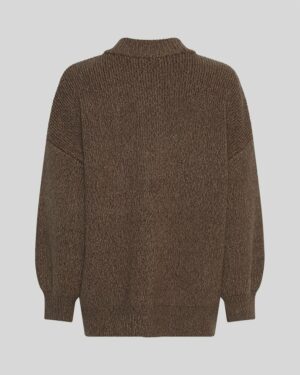 Alternative view of MSCHLissi Knit Jacket | Slate Black - MSCH Copenhagen