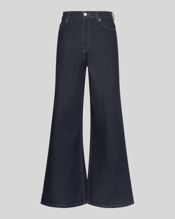 MSCHSolia Ada Wide Jeans | Dark Blue Wash - MSCH Copenhagen