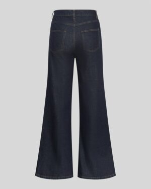 Alternative view of MSCHSolia Ada Wide Jeans | Dark Blue Wash - MSCH Copenhagen