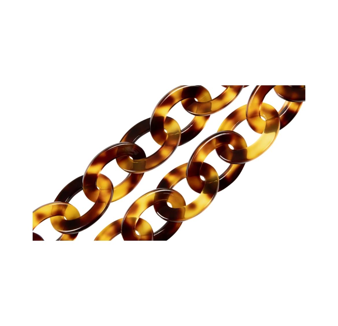 Acetate Chain | Turtle Shade - Frank and Lucie - Afbeelding 3