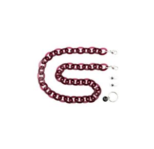 Acetate Chain | Raspberry Baret - Frank and Lucie